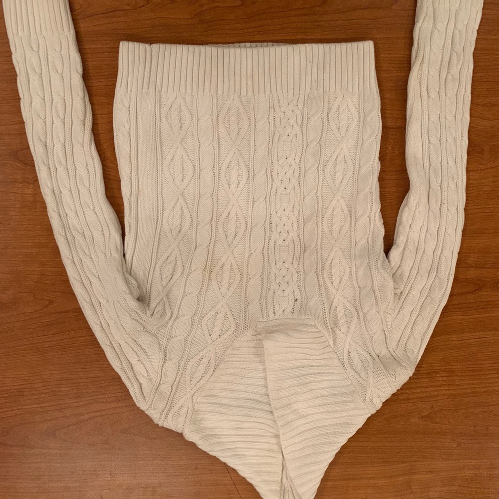White sweater